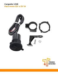 TOMA 12V A 5V MANUBRIO