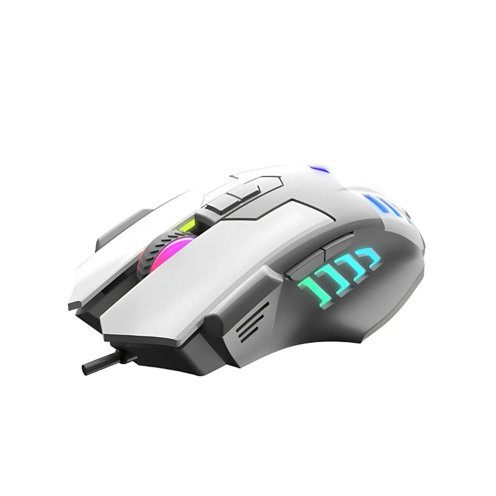 MOUSE CABLE GAMER XAEA MODX053 BLANCO