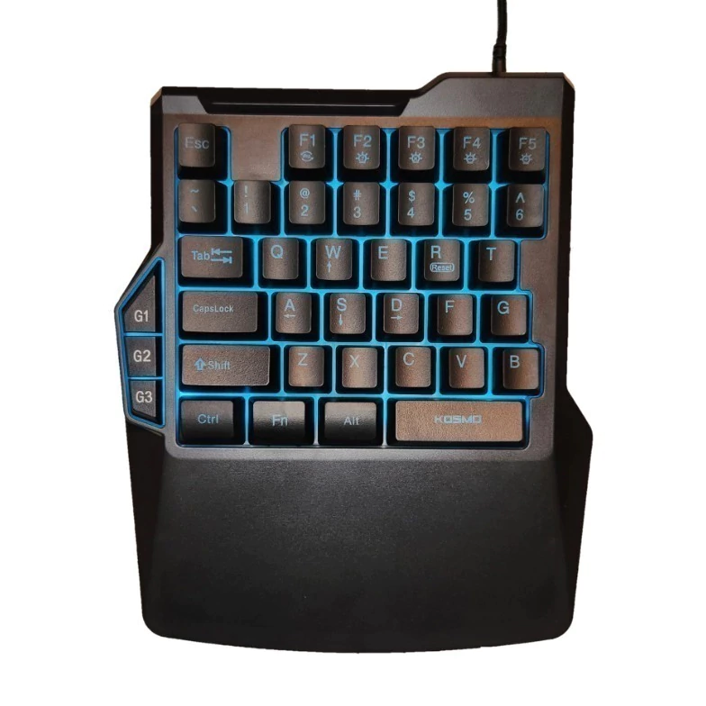 MEDIOTECLADO GAMER MANO IZQUIERDA 38 BOTONES