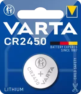 Pila CR2450, BR2450, DL2450, ECR2450, KCR2450, LM2450