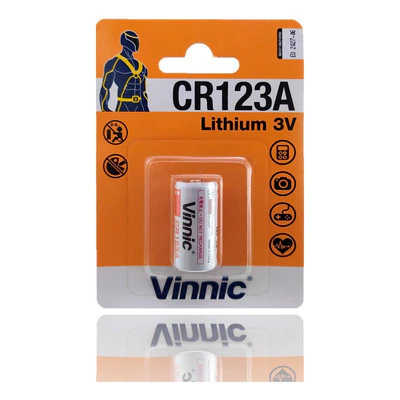Pila CR123A 3V  Vinnic