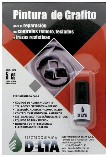 PINTURA DE GRAFITO DELTA