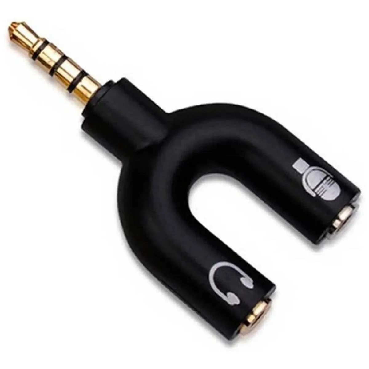 ADAPTADOR DIVISOR AURICULARES PC A CONSOLA