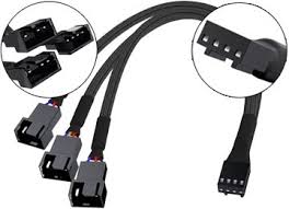 CABLE DE FUENTE ADAPTADOR 4 PINES COOLER A 4 PINES X3 COOLER