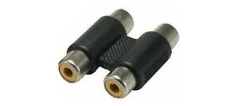 ADAPTADOR 2 JACK RCA HJ A 2 JACK RCA H