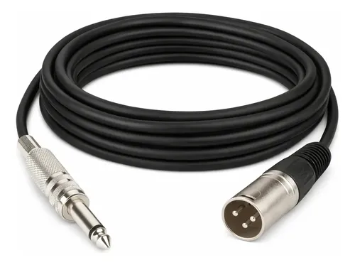 CABLE DE AUDIO PLUG 6.5 M A CANON H 1.8M REFORZADO