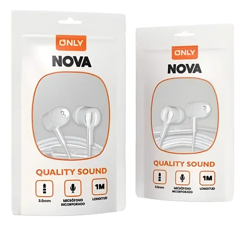 AURICULARES CON CABLE BLANCO MODO-030-NOVA