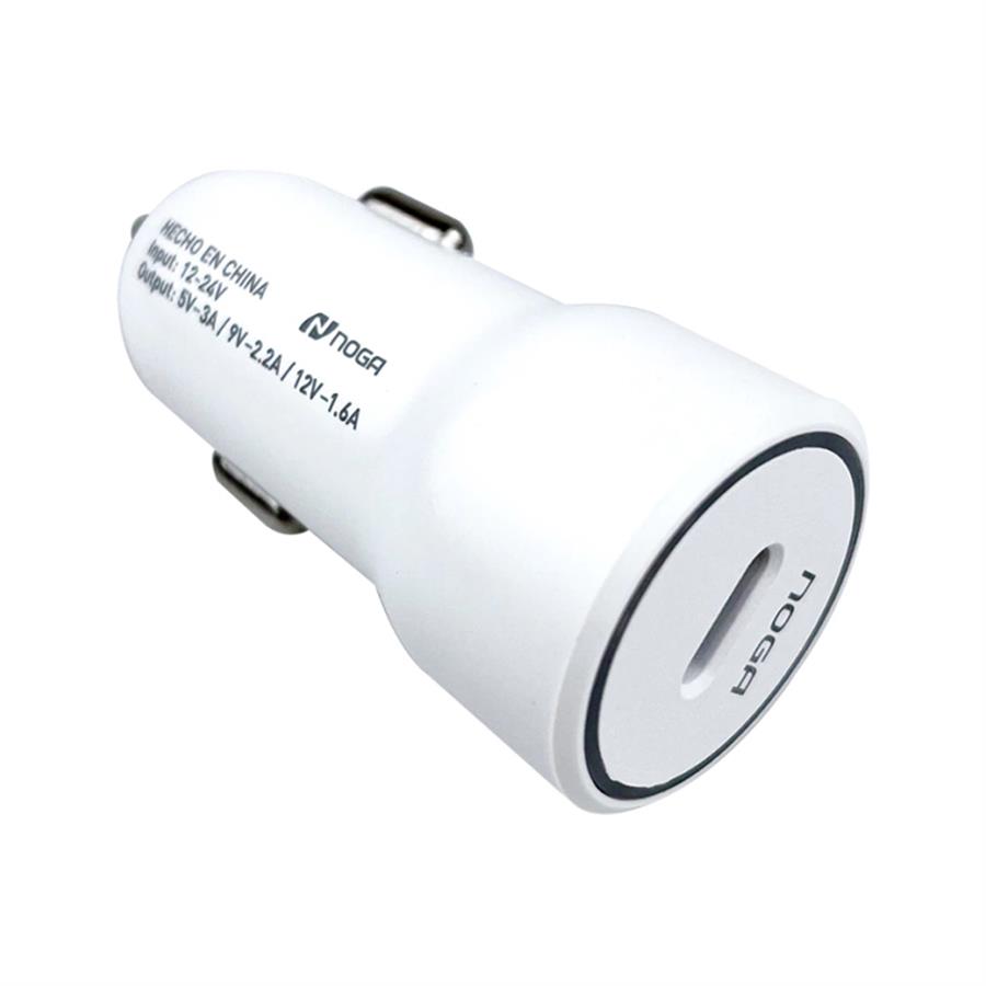 CABEZAL DE AUTO NOGA TIPO -C  CAR USB 21