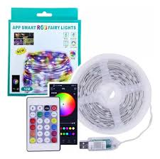 TIRA LED RGB USB PROGRAMABLE 10MT