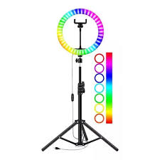 COMBO TRIPODE 2.1M + ARO LUZ RGB