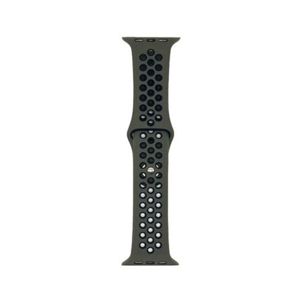MALLA RELOJ SAILICONA AGUJEREADA  MODS-765 42mm encastre