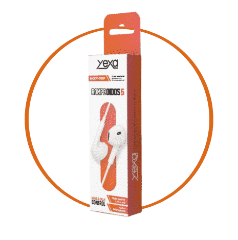 AURICULARES INEAR YEXA ROMPEOIDOS BLANCOS