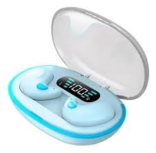 AURICULARES INALAMBRICOS X55 CELESTES