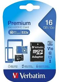 MEMORIA MICROSD VERBATIM V10 U1 16GB