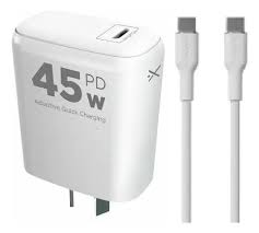 CARGADOR COMPLETO TC  45W PD + CABLE C A C