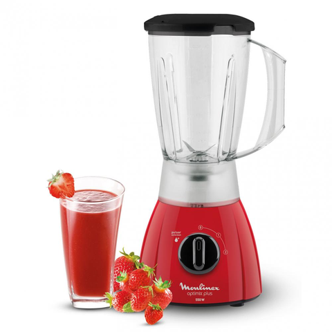 LICUADORA MOULINEX OPTIMIX PLUS ROJA/BLANCA